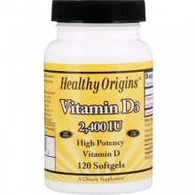 Витамин D Healthy Origins Vitamin D3 2400 IU 120 Softgels Витамин D Healthy Origins Vitamin D3 2400 IU 120 Softgels