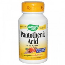 Пантотеновая кислота Nature's Way Pantothenic Acid 100 Caps