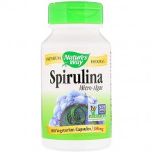 Спирулина Nature's Way Spirulina Micro-Algae 380 mg 100 Caps
