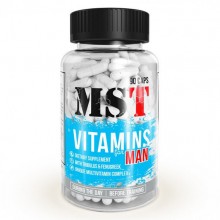 Витаминно-минеральный комплекс для спорта MST Nutrition Vitamins for Man 90 Caps