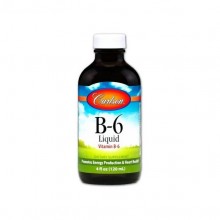 Пиридоксин Carlson Labs B-6 Liquid 4 fl oz 120 ml