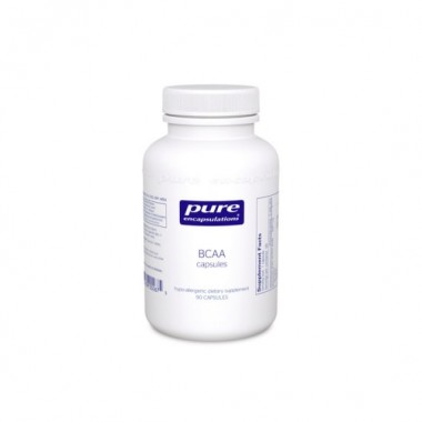 Аминокислота BCAA Pure Encapsulations BCAA 90 Caps