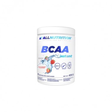 Аминокислота BCAA для спорта All Nutrition BCAA Instant 400 g /40 servings/ Strawberry Аминокислота BCAA для спорта All Nutrition BCAA Instant 400 g /40 servings/ Strawberry