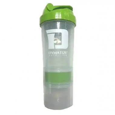 Шейкер Dymatize Smart Shaker 500 ml + 2 Container's Clear/Green