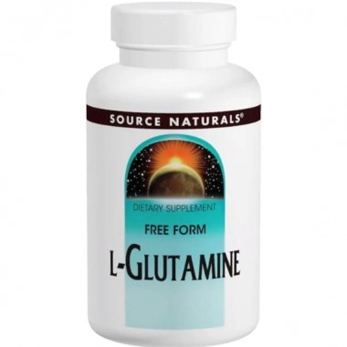 Глютамин Source Naturals L-Glutamine 500 mg 100 Tabs SNS-00127