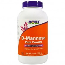 Урологический препарат NOW Foods D-Mannose Pure Powder, 6 oz 170 g /85 servings/