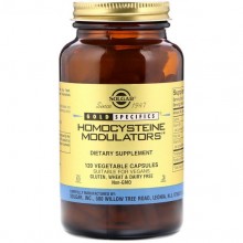 Глицин Solgar Gold Specifics, Homocysteine Modulators 120 Veg Caps SOL01411