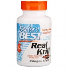 Масло криля Doctor's Best Real Krill 350 mg 60 Softgels DRB-00224