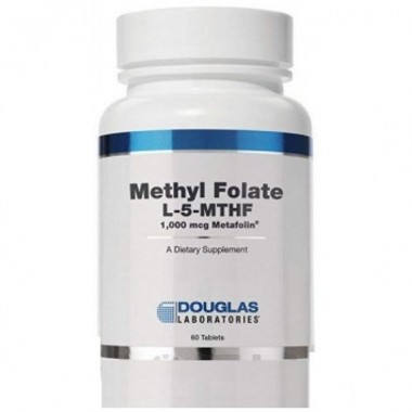 Фолиевая кислота Douglas Laboratories Methyl Folate (L-5-MTHF) 1000 mcg 60 Caps DOU-03762 Фолиевая кислота Douglas Laboratories Methyl Folate (L-5-MTHF) 1000 mcg 60 Caps DOU-03762