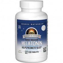 Мелатонин для сна Source Naturals Melatonin 3 mg 120 Tabs