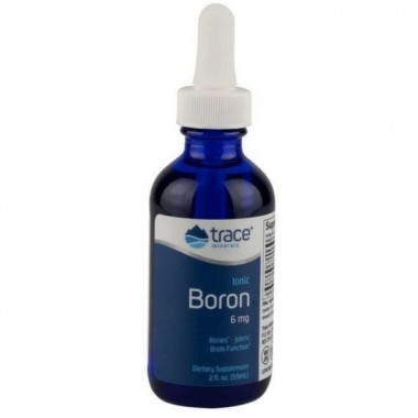 Микроэлемент Бор Trace Minerals Liquid Ionic Boron - 6 mg per serving 2 oz 59 ml TMR-00014