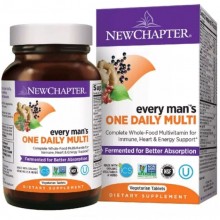 Витаминно-минеральный комплекс New Chapter Every Man's One Daily Multi 24 Veg Tabs NC0326 Витаминно-минеральный комплекс New Chapter Every Man's One Daily Multi 24 Veg Tabs NC0326