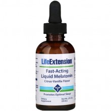 Мелатонин для сна Life Extension Fast-Acting Liquid Melatonin, 2 fl 59 ml LEX22342