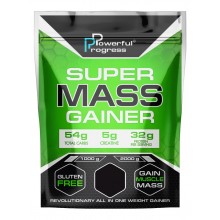 Гейнер Powerful Progress Super Mass Gainer 2000 g /20 servings/ Coconut