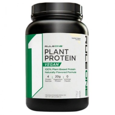 Протеин Rule One Proteins Plant Protein Vegan 580 g /20 servings/ Vanilla Cream Протеин Rule One Proteins Plant Protein Vegan 580 g /20 servings/ Vanilla Cream