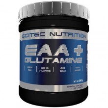 Аминокомплекс для спорта Scitec Nutrition EAA + Glutamine 300 g /33 servings/ Pink Lemonade Аминокомплекс для спорта Scitec Nutrition EAA + Glutamine 300 g /33 servings/ Pink Lemonade
