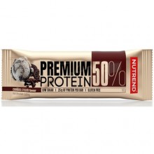 Протеиновый батончик Nutrend Premium Protein Bar 50% 50 g Cookies Cream Протеиновый батончик Nutrend Premium Protein Bar 50% 50 g Cookies Cream