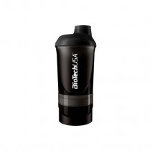 Шейкер BioTechUSA Shaker Wave+ 600 ml Black Шейкер BioTechUSA Shaker Wave+ 600 ml Black