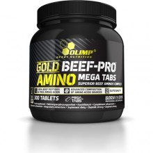 Аминокомплекс для спорта Olimp Nutrition Gold Beef-Pro Amino 300 Tabs Аминокомплекс для спорта Olimp Nutrition Gold Beef-Pro Amino 300 Tabs