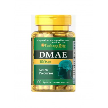 Диметиламиноэтанол Puritan's Pride DMAE 100 mg 100 Caps