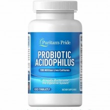 Пробиотик Puritan's Pride Probiotic Acidophilus Complex 100 Caps Пробиотик Puritan's Pride Probiotic Acidophilus Complex 100 Caps