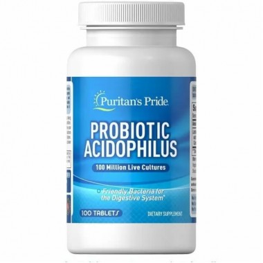 Пробиотик Puritan's Pride Probiotic Acidophilus Complex 100 Caps