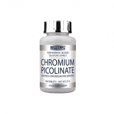 Микроэлемент Хром для спорта Scitec Nutrition Chromium Picolinate 100 Tabs