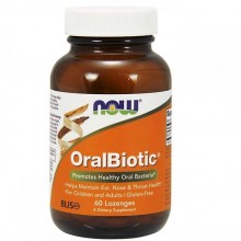 Пробиотик NOW Foods OralBiotic 60 Lozenges Пробиотик NOW Foods OralBiotic 60 Lozenges