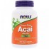 Асаи ягоды NOW Foods Acai 500 mg 100 Veg Caps Асаи ягоды NOW Foods Acai 500 mg 100 Veg Caps