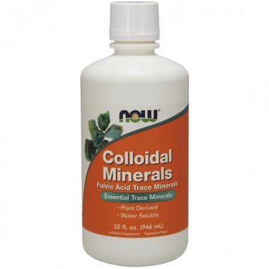 Мультиминеральный комплекс NOW Foods Colloidal Minerals Liquid 946 ml /32 servings/ Pure
