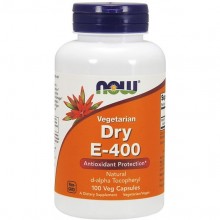 Витамин E NOW Foods Vitamin E-400 Dry 100 Veg Caps