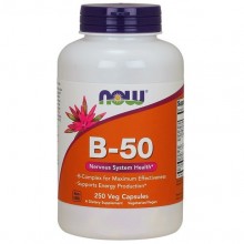 В комплекс NOW Foods Vitamin B-50 250 Veg Caps В комплекс NOW Foods Vitamin B-50 250 Veg Caps