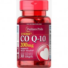 Коэнзим Puritan's Pride Q-Sorb Co Q-10 200 mg 30 Softgels Коэнзим Puritan's Pride Q-Sorb Co Q-10 200 mg 30 Softgels