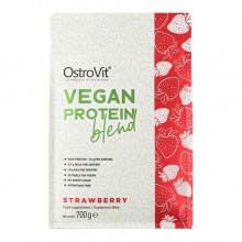 Протеин OstroVit Vege Protein Blend 700 g /23 servings/ Strawberry