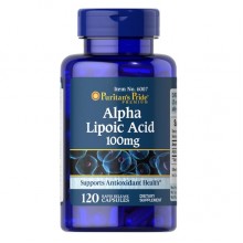 Альфа-липоевая кислота Puritan's Pride Alpha Lipoic Acid 100 mg 120 Caps Альфа-липоевая кислота Puritan's Pride Alpha Lipoic Acid 100 mg 120 Caps
