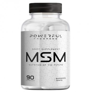Хондропротектор (для спорта) Powerful Progress MSM 1000 mg 90 Caps