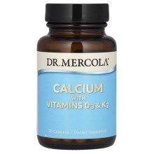 Витаминно-минеральный комплекс Dr. Mercola Calcium with Vitamins D3 & K2 30 Caps Витаминно-минеральный комплекс Dr. Mercola Calcium with Vitamins D3 & K2 30 Caps
