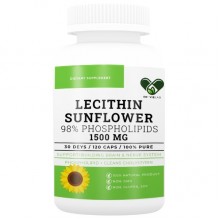 Лецитин En`vie Lab Lechitin Sunflower 98% Phospholipids 120 Caps