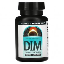 Антиоксидант Source Naturals DIM (Diindolylmethane) 100 mg 60 Tabs