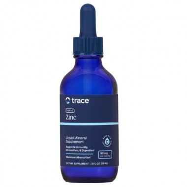 Микроэлемент Цинк Trace Minerals Ionic Zinc, 50 mg, 2 fl oz 59 ml TMR-00019