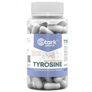 Тирозин для спорта Stark Pharm Stark L-Tyrosine 60 Caps