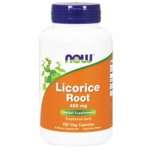 Корень солодки NOW Foods Licorice Root 450 mg 100 Caps
