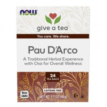 Муравьиное дерево NOW Foods Pau D'Arco 24 packs (48 g each) Муравьиное дерево NOW Foods Pau D'Arco 24 packs (48 g each)