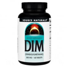 Антиоксидант Source Naturals DIM (Diindolylmethane) 200 mg 60 Tabs