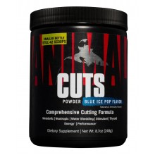 Комплексный жиросжигатель Universal Nutrition Animal Cuts 248 g /42 servings/ Blue ice pop