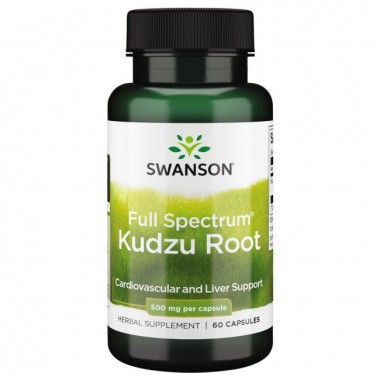 Корень Кудзу Swanson Kudzu Root 500 mg 60 Caps