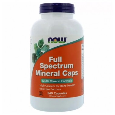 Мультиминеральный комплекс NOW Foods Full  Spectrum Minerals 240 Caps Мультиминеральный комплекс NOW Foods Full  Spectrum Minerals 240 Caps