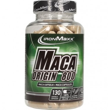 Тестостероновый бустер IronMaxx Maca Origin 800 130 Caps