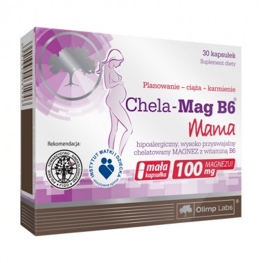 Витаминно-минеральный комплекс для спорта Olimp Nutrition Chela-Mag B6 Mama 30 Caps