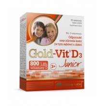 Витамин D для спорта Olimp Nutrition Gold Vit D3 junior 30 sachet Raspberry